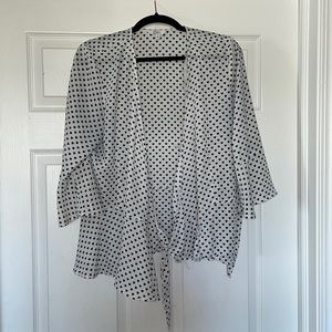 Asymmetrical Heart Tie Top